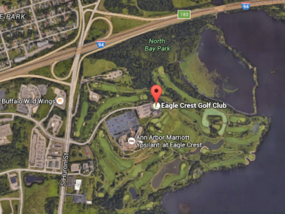 Eagle Crest Resort Map Ypsilanti Location Of Eagle Crest Golf Club